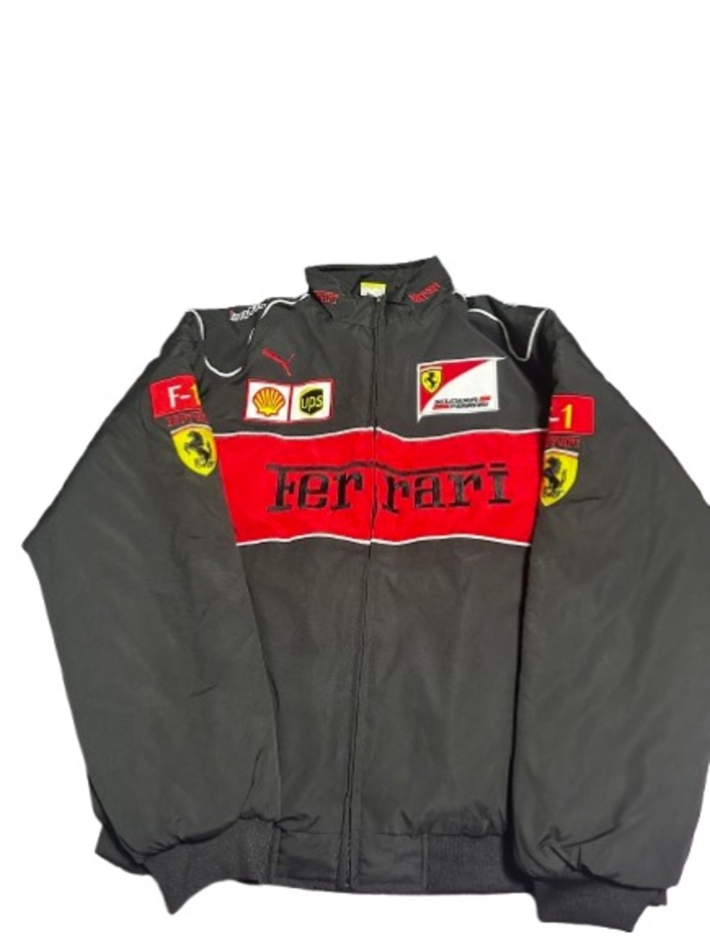 F1 Ferrari Racing Jacket - Black Edition